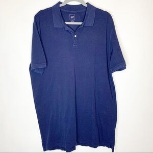 Gap XL tall Polo shirt Navy Blue Mens
